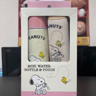 ピーナッツ(PEANUTS)のスヌーピーミニステンレスボトル（ケース付き）150ml(水筒)