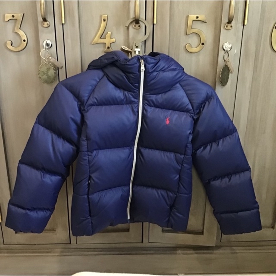 POLO RALPH LAUREN(ポロラルフローレン)のラルフローレン　ダウンジャケット　130cm キッズ/ベビー/マタニティのキッズ服男の子用(90cm~)(ジャケット/上着)の商品写真