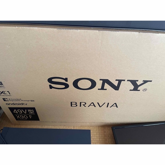液晶テレビ　BRAVIA SONY 49インチ　X90F ジャンク