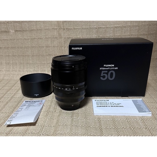 売り切れ必至! XF50mm フジノン 富士フイルム - 富士フイルム F1.0 WR
