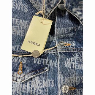 VETEMENTS - vetements fall2021 デニムジャケット gジャンの通販 by