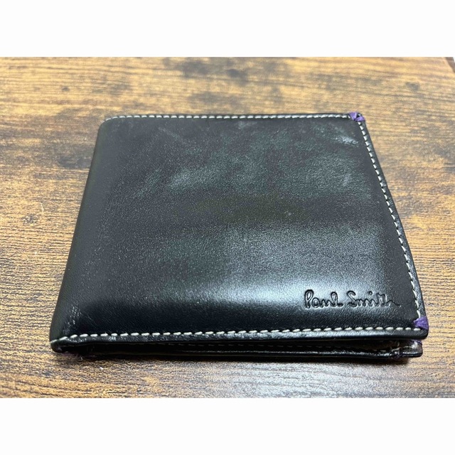 G04201 新品 PS Paul Smith レザー ミニウォレット 財布