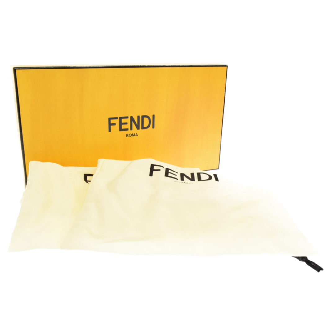 FENDI フェンディ フィール シープスキン サンダル レッド