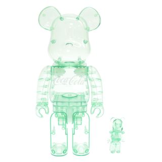 メディコムトイ(MEDICOM TOY)のMEDICOM TOY メディコムトイ BE@RBRICK WORLD WIDE TOUR 3 Coca-Cola GEORGIA GREEN 100%&400% ベアブリック ワールドワイドツアー コカコーラ フィギュア 人形 グリーン(その他)