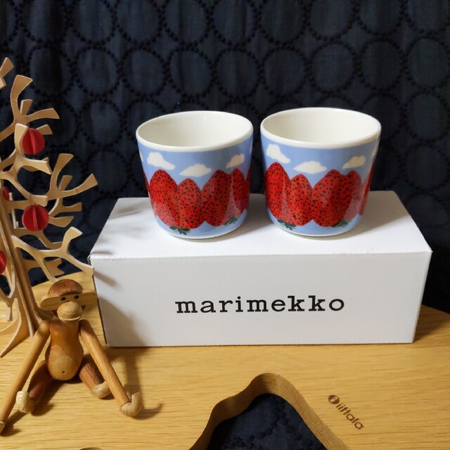 ARABIA クロッカス プレート・marimekko ラテマグ セット