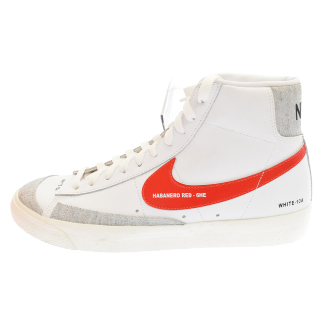 NIKE ナイキ W BLAZER MID 77 ウィメンズ ブレザーミッド ハイカットスニーカー ホワイト DA2142-146 US11.5