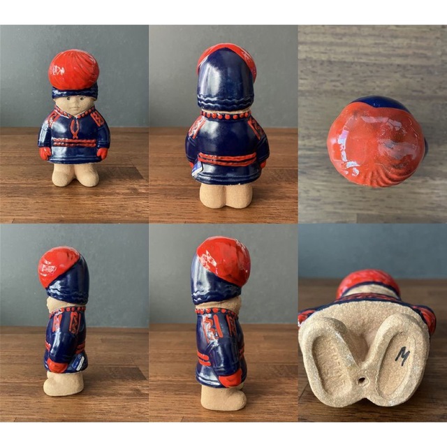 Lisa Larson - リサラーソン 世界の子どもたち8人 ビンテージ品