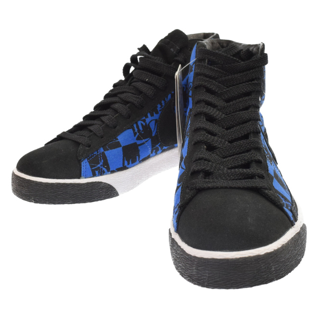 NIKE ナイキ Blazer High Premium TZ Stussy Neighborhood Blue 332286