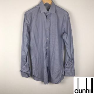 ダンヒル(Dunhill)の美品 dunhill ダンヒル 長袖シャツ ストライプ サイズ39(シャツ)