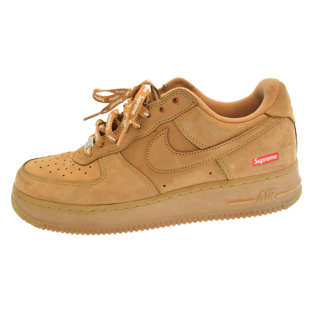 US9 27cm Supreme Nike AirForce1ブラウン新品AF1