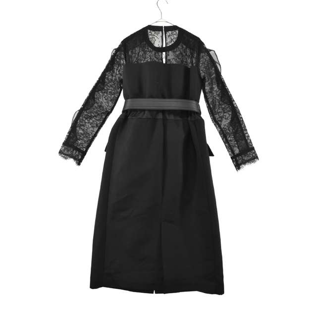 sacai - Sacai サカイ 22AW レース シルクウール ドレス sacai - Sacai サカイ 22AW レース シルクウール ドレス