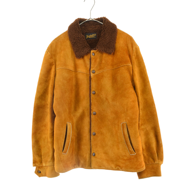 TENDERLOIN テンダーロイン 10AW T-SADDLE SUEDE JKT サドルスウェードジャケット レザー ジャケット ボア ブラウン