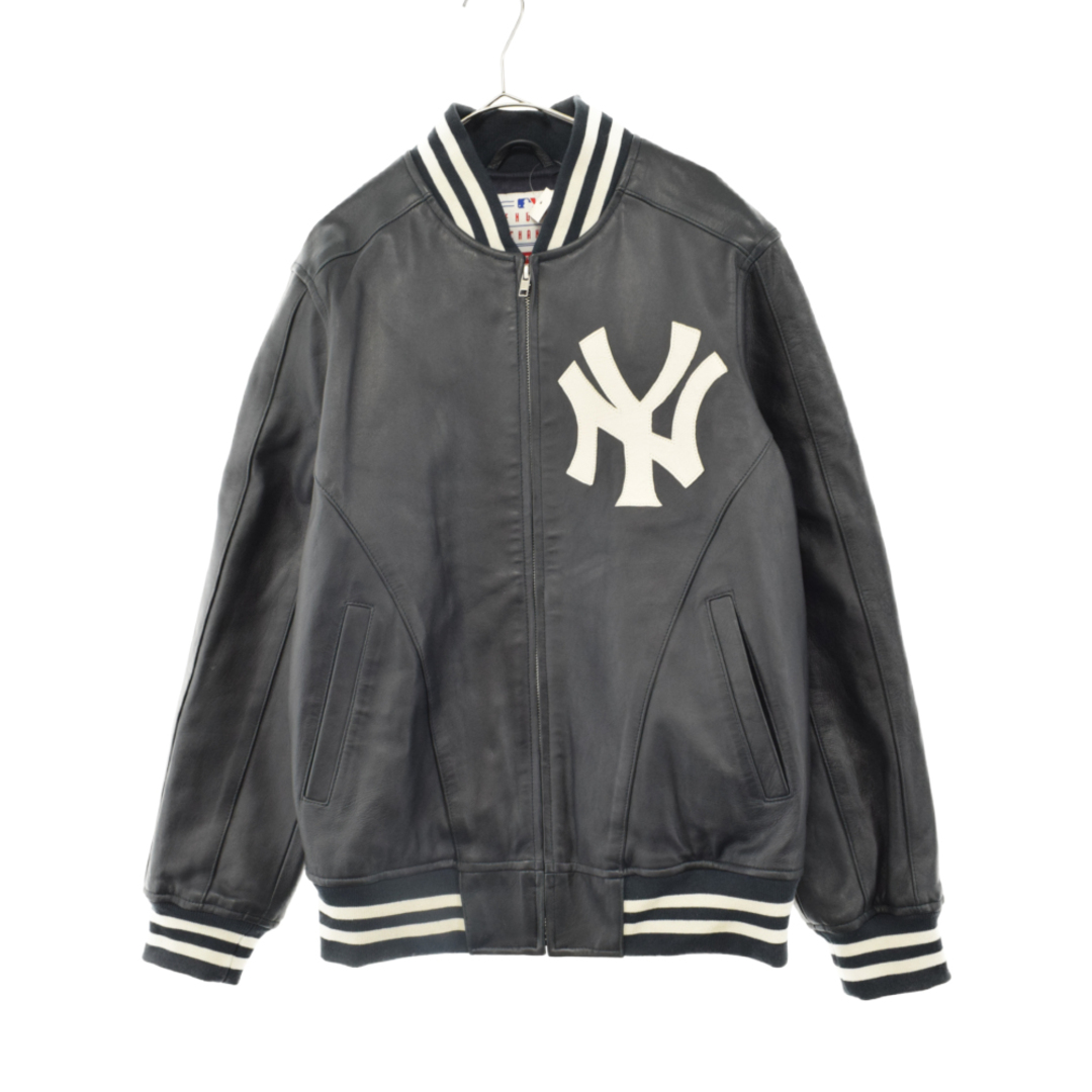 SUPREME シュプリーム 15SS×'47 BRAND/NEW YORK YANKEES LEATHER