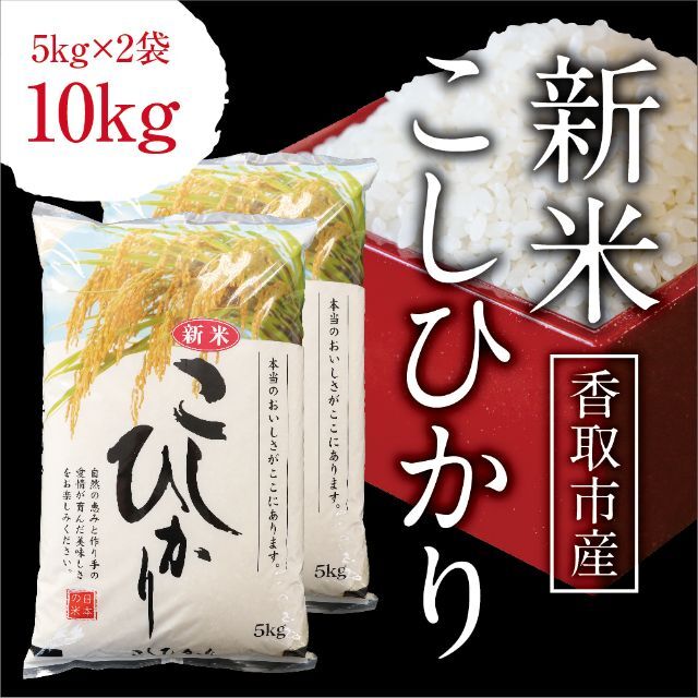 米/穀物　コシヒカリ　令和4年度　千葉県産　精米20kg