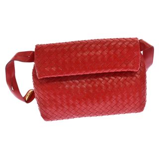 ボッテガ(Bottega Veneta) ショルダーバッグ(レディース)(レッド/赤色