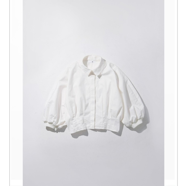 【SR sheer】PUFFY BLOUSE (WHITE) 1