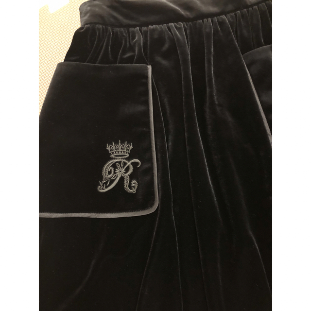 René(ルネ)のRene ベロアスカート レディースのスカート(ひざ丈スカート)の商品写真