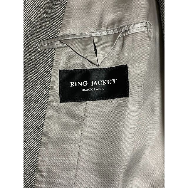 RING JACKET(リングヂャケット)のRING JACKET リングヂャケット グレー チェスター コート 446 メンズのジャケット/アウター(チェスターコート)の商品写真