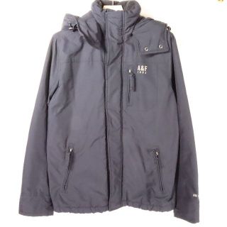 アバクロンビーアンドフィッチ(Abercrombie&Fitch)のABERCROMBIE&Fitch アバクロンビー　コート　メンズ　ネイビー(マウンテンパーカー)