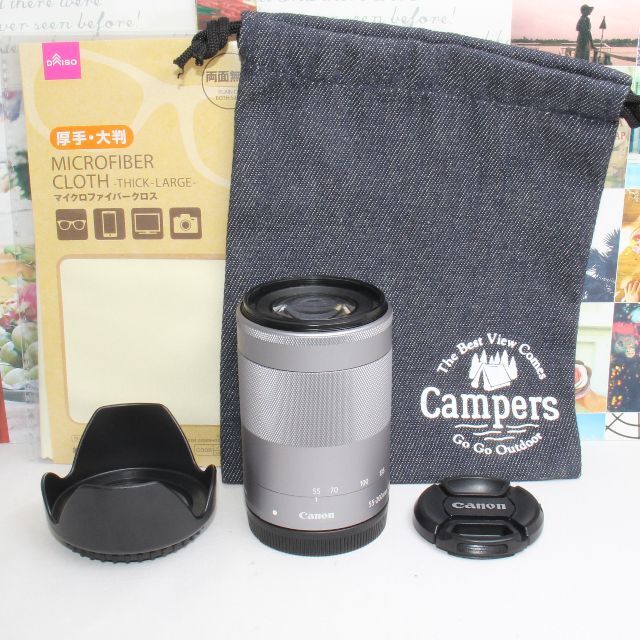 Canon - ❤️手ブレ補正内蔵超望遠❤️キャノン EF-M 55-200mm IS STM