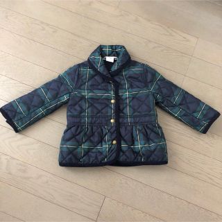 ラルフローレン(Ralph Lauren)のラルフローレン　グリーンチェック　アウター　80(ジャケット/上着)