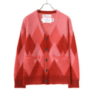 アンユーズド(UNUSED)のDAIRIKU 22AW Argyle Mohair Knit Cardigan(カーディガン)