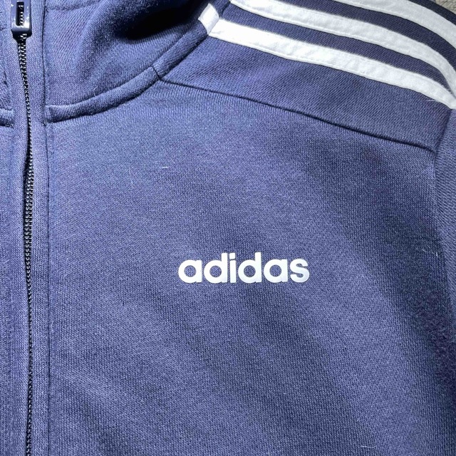 adidas(アディダス)のadidas アディダス スウェットパーカー size 160 レディースのトップス(パーカー)の商品写真