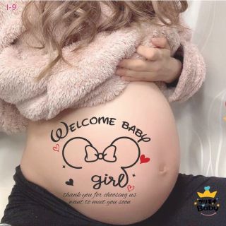 マタニティフォトベリーペイントシール♡安産祈願　お守り　出産祝い　男の子　女の子(その他)