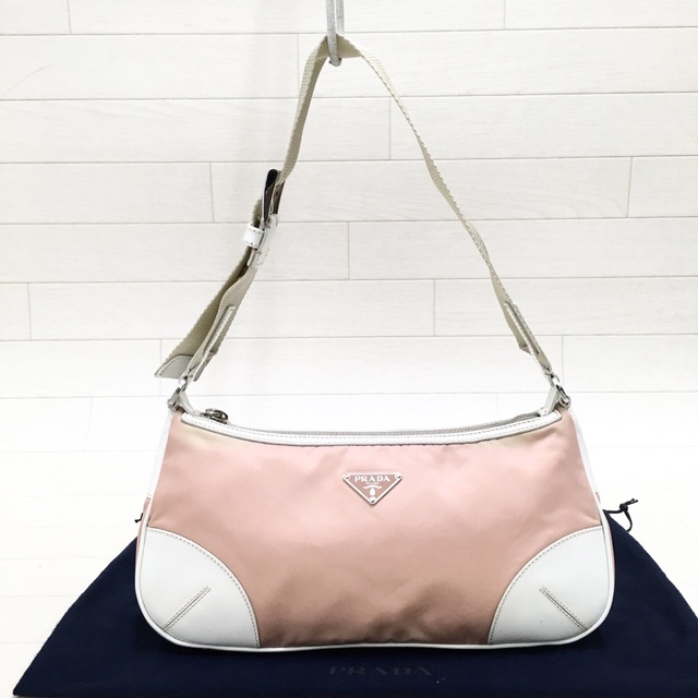 バッグ☆良品・保存袋付☆PRADA TESSUTO ナイロンワンショルダーバッグ