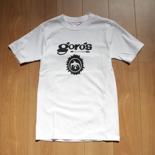 goro's(ゴローズ)の新品 90s 90年代 goro's ゴローズ Ｔシャツ 白 Sサイズ 初期 メンズのトップス(Tシャツ/カットソー(半袖/袖なし))の商品写真