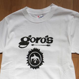 goro's - 新品 90s 90年代 goro's ゴローズ Tシャツ 白 Sサイズ 初期の goro's - 新品 90s 90年代 goro's ゴローズ Tシャツ 白 Sサイズ 初期の