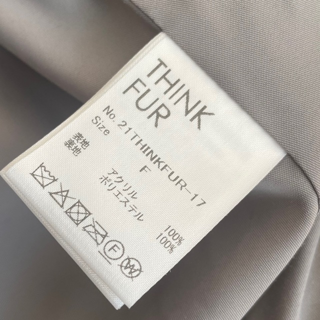 THINK FUR エコファーハーフコート | munchercruncher.com