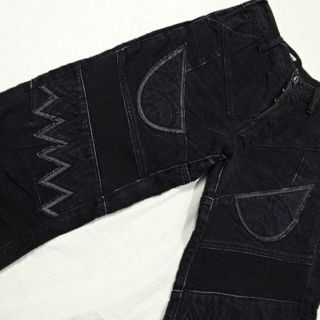 ジースター(G-STAR RAW)のG-STAR☆MOTAC-X☆黒☆異素材切り替えデニム☆27☆ウェスト約75cm(デニム/ジーンズ)