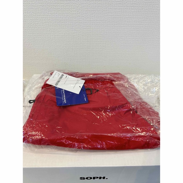 S 新品 送料無料 FCRB 21AW RAIN PANTS RED