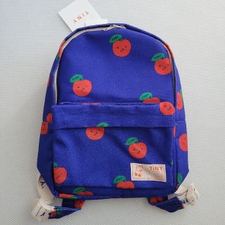 コドモビームス(こどもビームス)の2022AW/tinycottons APPLES BACKPACK(リュックサック)