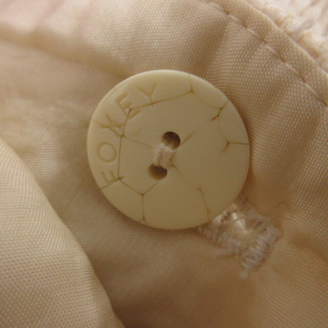 FOXEY(フォクシー)のフォクシー ブティック 美品 ロング コート アウター ウール 40 M 白 レディースのジャケット/アウター(その他)の商品写真