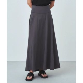 完売品】ATON プリーツロングスカート チャコールグレー sekasyuu.jp