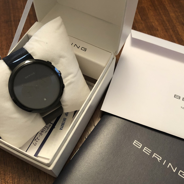 BERING(ベーリング)のBERING 腕時計　ブラック メンズの時計(腕時計(アナログ))の商品写真