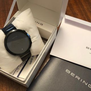 ベーリング(BERING)のBERING 腕時計　ブラック(腕時計(アナログ))