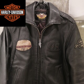 Harley Davidson - ハーレーダビッドソン レザージャケット 革ジャン 