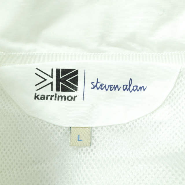 karrimor(カリマー)のKarrimor x Steven Alan カリマー スティーブンアラン 20SS 別注 SAILING JACKET セーリングジャケット 9J03MBJ2 L ホワイト ブルゾン アウター【中古】【Karrimor × Steven Alan】 メンズのジャケット/アウター(ナイロンジャケット)の商品写真