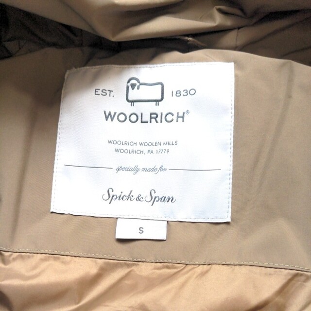 WOOLRICH(ウールリッチ)のウールリッチ×スピックアンドスパン　ダウンコート レディースのジャケット/アウター(ダウンコート)の商品写真