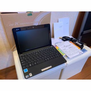 エイスース(ASUS)のASUS EeePC 超小型軽量コンパクトモバイル スリムノートパソコン新古品 (ノートPC)