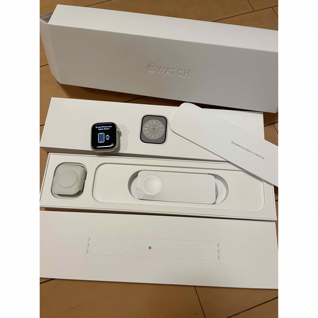 レビュー高評価の商品! Apple Watch - 新品同様 Apple Watch 8 GPS