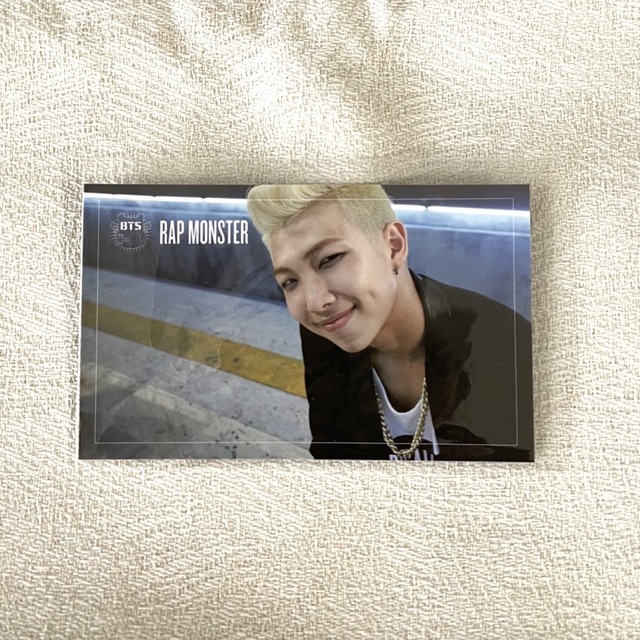 防弾少年団(BTS)(ボウダンショウネンダン)のBTS DARK&WILD トレカ　RM エンタメ/ホビーのタレントグッズ(アイドルグッズ)の商品写真