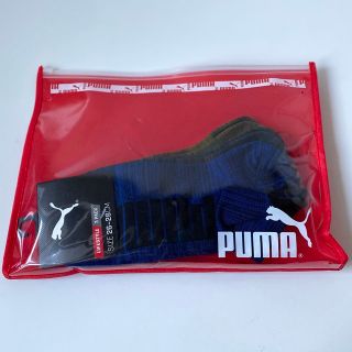 プーマ(PUMA)のPUMA プーマ メンズ ソックス 靴下 3セット ロゴレッド袋付き(ソックス)