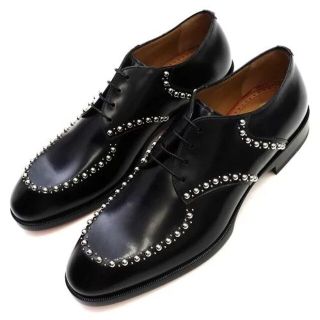 クリスチャンルブタン(Christian Louboutin)のF03106 新品 クリスチャンルブタン 革靴 黒 42(ドレス/ビジネス)