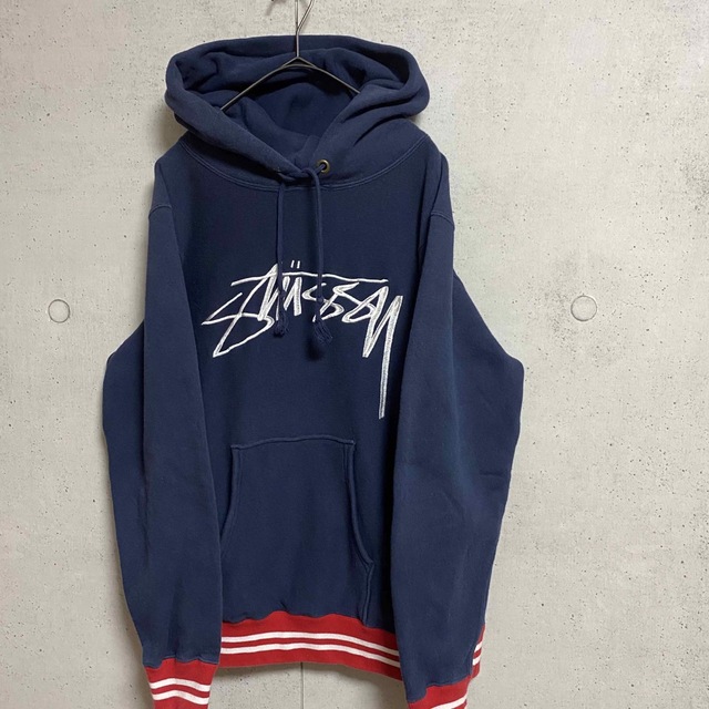 STUSSY×champion/コラボ パーカー メンズS ユニセックス   パーカー