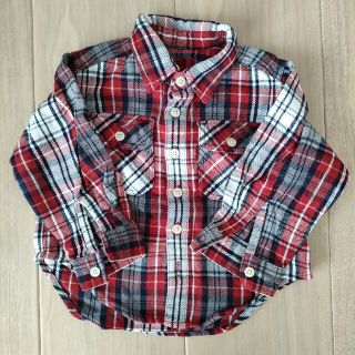 リーバイス(Levi's)のLevi's　チェック柄シャツ　90(ブラウス)