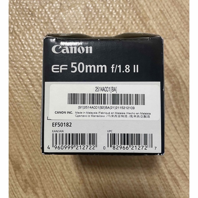 Canon レンズ EF50F1.8 2